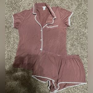 Eberjey Frida TENCEL™ Modal Shortie Short PJ Set